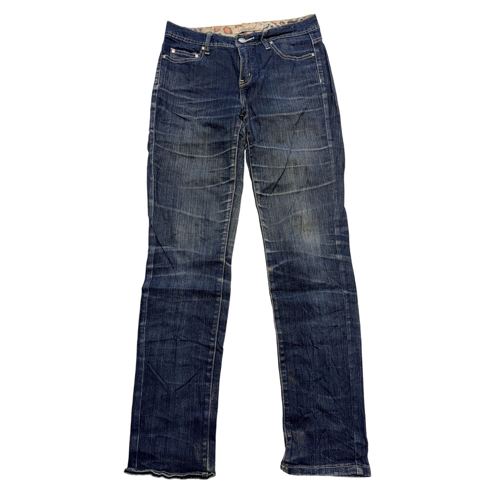 Jeanswest Jeans Womens 28/11 Blue Medium Wash‎ Mid Rise Straight Stretch Denim